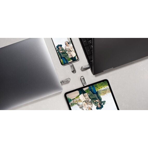 SanDisk Ultra Dual Drive Luxe USB-Stick 1 TB USB Type-A / USB Type-C 3.2 Gen 1 (3.1 Gen 1) Edelstahl, 5 image