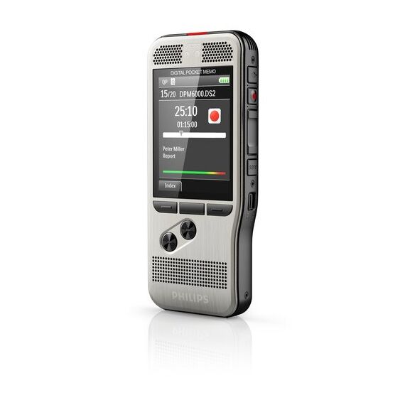 Philips DPM6000 Flash card Schwarz, Silber