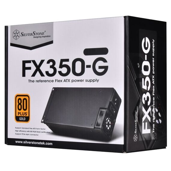 Silverstone FX350-G Netzteil 350 W 20+4 pin ATX Flex ATX Schwarz, 4 image