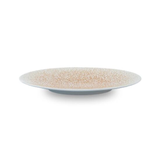 Silwy S0DT-1319-2-A Teller Frühstücksteller Rund Porzellan Braun, Weiß 2 Stück(e)
