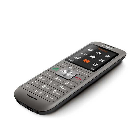 Gigaset CL660HX Analoges/DECT-Telefon Anrufer-Identifikation Anthrazit