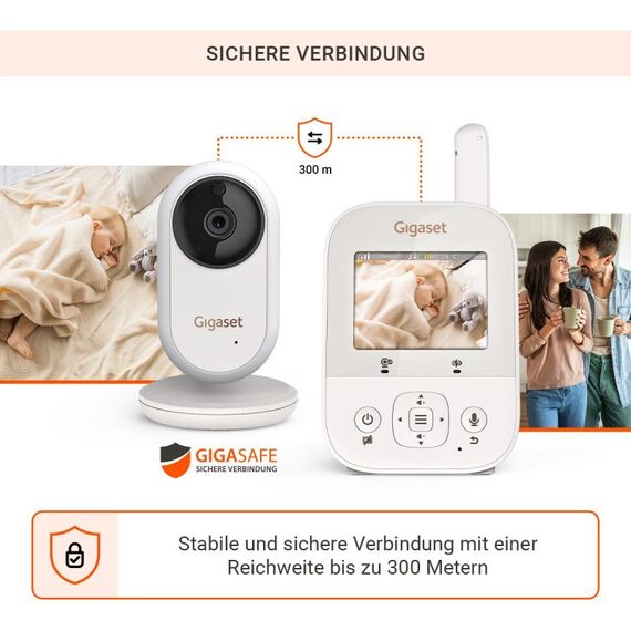 Gigaset Baby 300 Video CH Version Weiß, 3 image