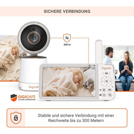 Gigaset Baby 500 video CH Version Weiß, 3 image