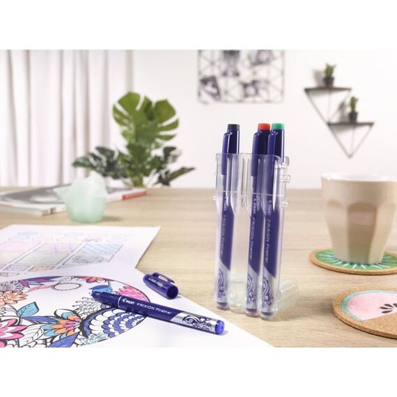 Pilot FriXion Fineliner Schwarz, Blau, Rot Stick-Kugelschreiber Fein 4 Stück(e), 9 image