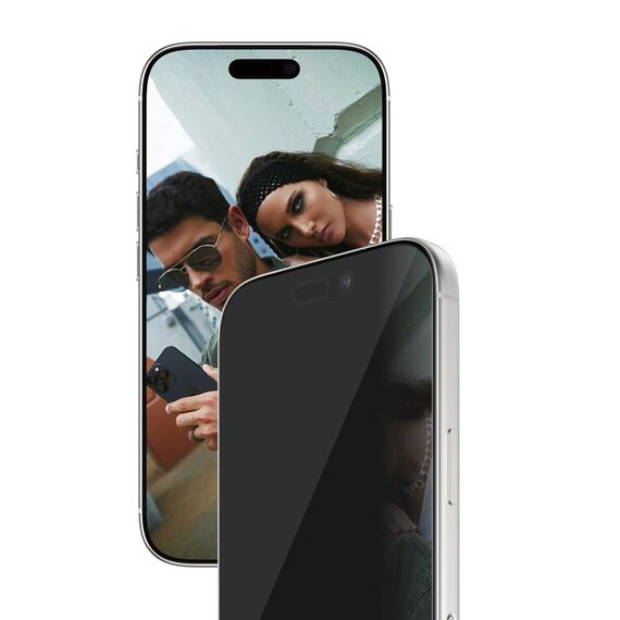 PanzerGlass SAFE. by ® 2-Way Privacy Displayschutz iPhone 17 Pro | Ultra-Wide Fit m. EasyAligner
