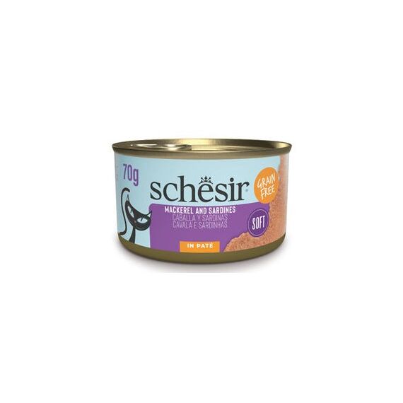Schesir Makrele und Sardinen in Pastete 70g