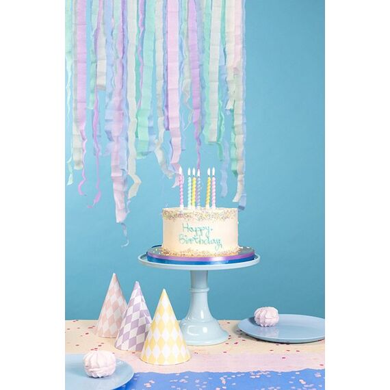 PartyDeco SCS-15-000 Kuchenkerze/Wunderkerze Violett, Blau, Grün, Orange, Pink, Gelb 6 Stück(e), 6 image