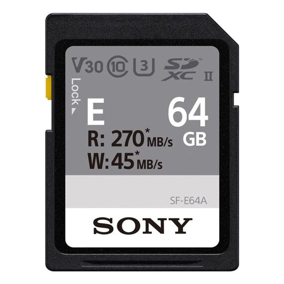 Sony SF-E64A 64 GB SDXC Klasse 10