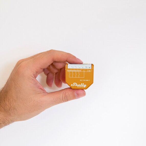Shelly Qubino Wave i4 Intelligenter Schalter Orange, 3 image