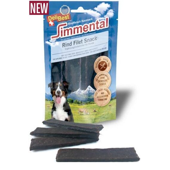 DeliBest SI4240090 Hunde-/Katzenleckerli Hund Snacks Rind 90 g