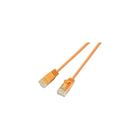 SLIM Patchcords SLIM-L-UU-K6A 1.5 OR Netzwerkkabel Orange 1,5 m Cat6a U/UTP (UTP), 2 image