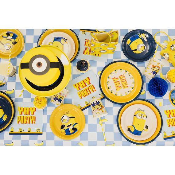 PartyDeco Servietten Minions Papier Blau, Gelb 20 Stück(e), 3 image