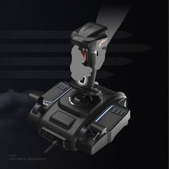Hori Ace Combat 8 – Wings of Theve Schwarz Kampfstab Analog PlayStation 4, PlayStation 5, PC, 5 image
