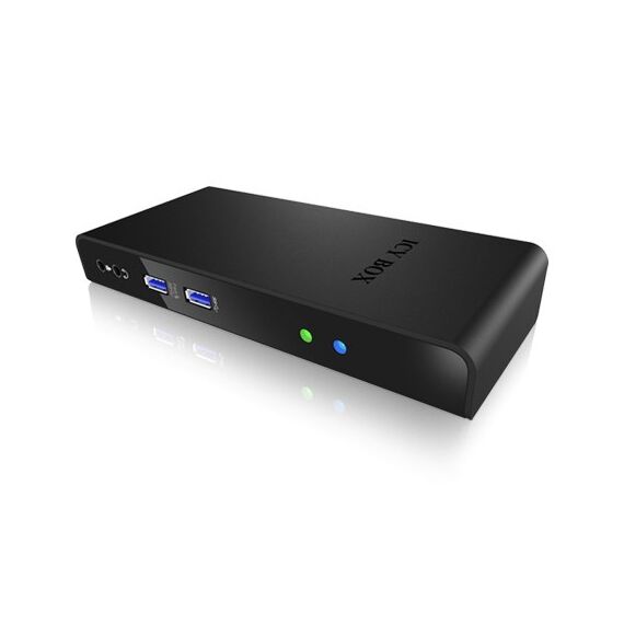 ICY BOX IB-DK2241AC, 11 in 1 USB 3.2 Gen 1 Notebook Dockingstation, USB 3.2 Gen 1 auf: 2x USB 3.2 Gen 1+2x Video(HDMI+DVI)+1xGigabitLAN+4xUSB 2.0+Audio+Charge, 7 image