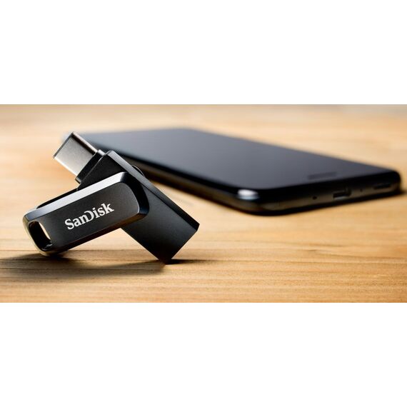 SanDisk Ultra Dual Drive Go USB-Stick 512 GB USB Type-A / USB Type-C 3.2 Gen 1 (3.1 Gen 1) Schwarz, Kapazität: 512 GB, 9 image