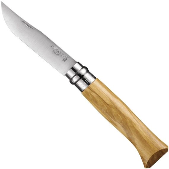 Opinel 001004 Taschenmesser Camper/scout Grau, Holz