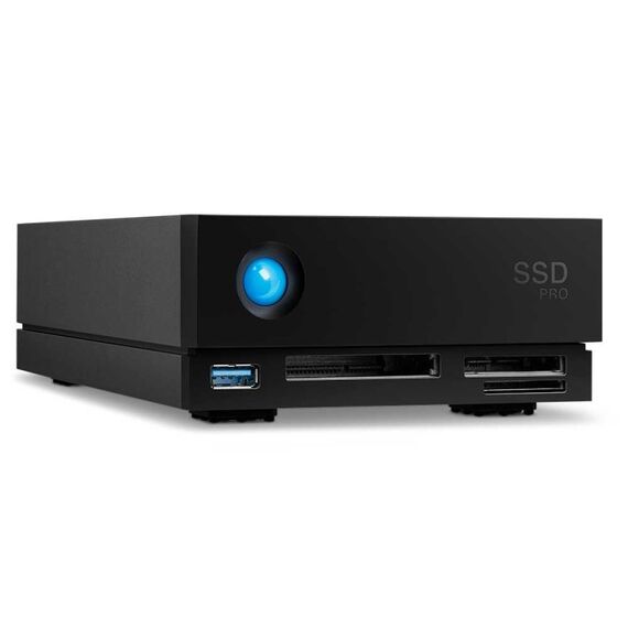 LaCie 1big Dock Pro Thunderbolt-Technologie 2 TB USB Typ-A 3.2 Gen 1 (3.1 Gen 1) Schwarz, Kapazität: 2 TB, 3 image