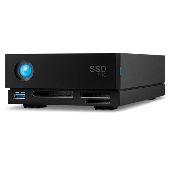 LaCie 1big Dock Pro Thunderbolt-Technologie 4 TB USB Typ-A 3.2 Gen 1 (3.1 Gen 1) Schwarz, Kapazität: 4 TB, 2 image