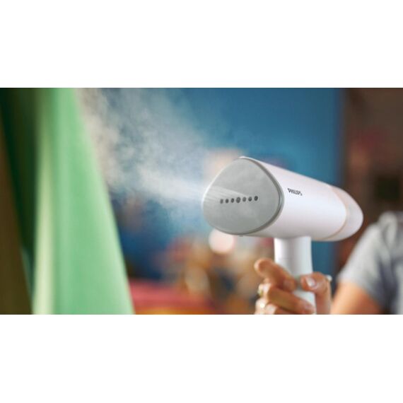 Philips 3000 series STH3020/11 Kleidungsdampfglätter Tragbare Dampfbürste 0,12 l 1000 W Weiß, 3 image