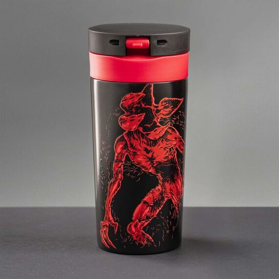 Bialetti STRTH04A Reisebecher 380 ml Schwarz, Rot Edelstahl, 3 image