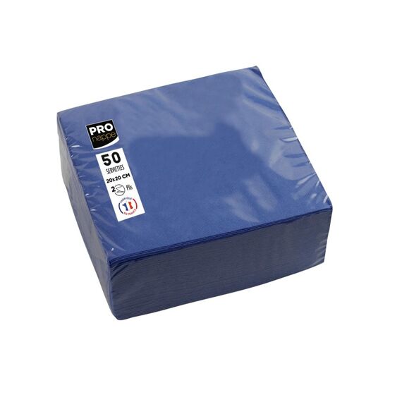 PRONAPPE SV622010I Serviette 50 Stück(e) Navy Baumwolle, 3 image
