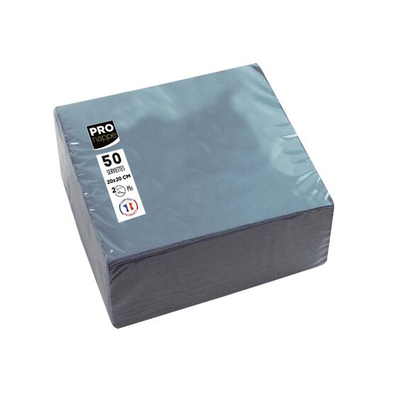 PRONAPPE SV622030I Serviette 50 Stück(e) Grau Baumwolle, 4 image
