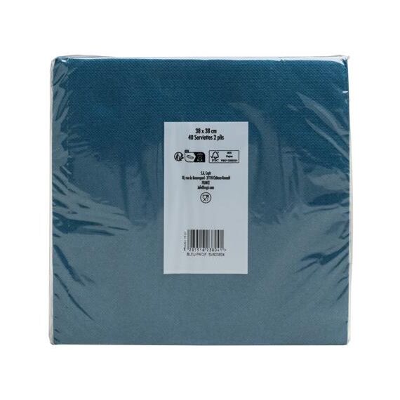 PRONAPPE SV623804I Serviette 40 Stück(e) Blau, 3 image