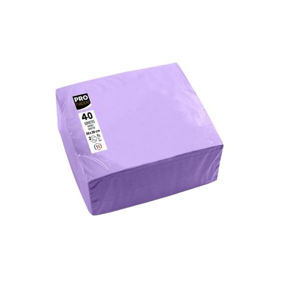 PRONAPPE SV623805I Papierserviette Seidenpapier Lila 40 Stück(e), 3 image