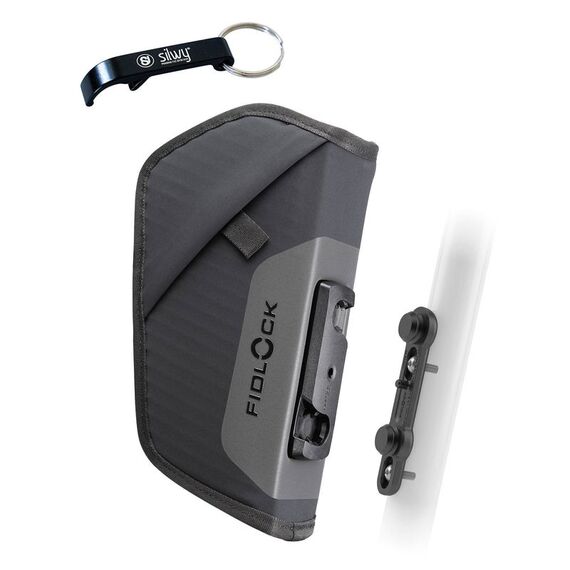 Silwy SYFI-TT-BB Fahrradtasche & -korb Rahmen 1,1 l Stoff Schwarz
