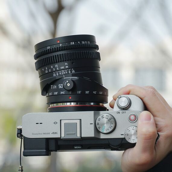 TTArtisan Tilt 50mm F1.4 MILC Standardobjektiv Schwarz, 4 image