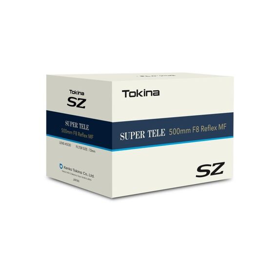 Tokina SZ Super Tele 500mm f/8 Reflex MF SLR Super-Teleobjektiv Schwarz