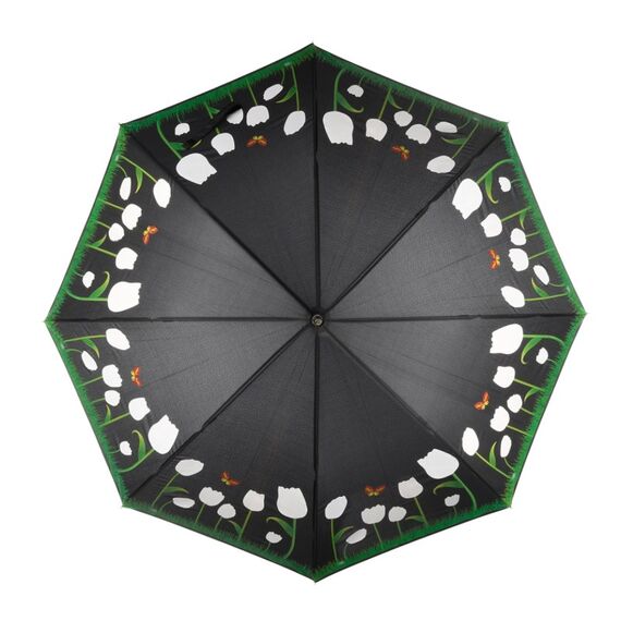 Esschert Design TP367 Regenschirm Schwarz Fiberglas Polyester Volle Größe, 2 image