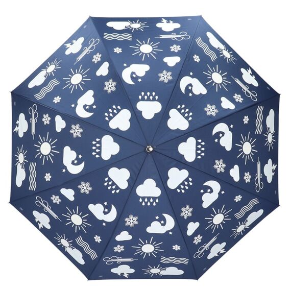 Esschert Design TP403 Regenschirm Blau Volle Größe, 3 image