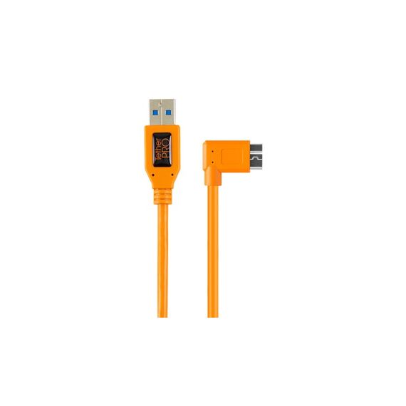 Tether Tools CU61RT02-ORG USB Kabel USB 3.2 Gen 1 (3.1 Gen 1) 0,5 m USB A Micro-USB B Orange
