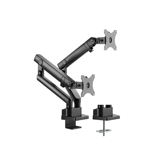 ICY BOX IB-MS314-T, Monitorständer mit Tischhalterung für zwei Monitore bis zu 32’’ (81 cm), 3 image