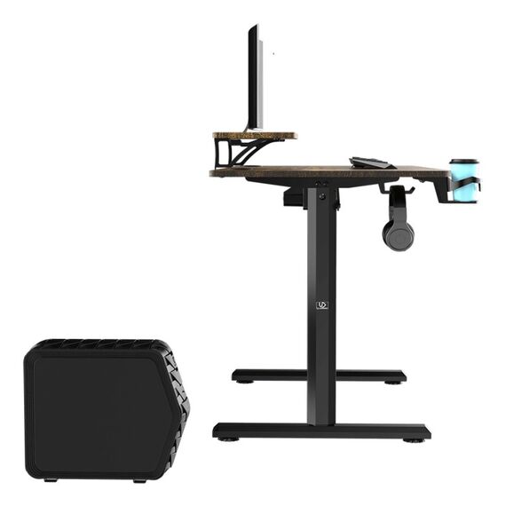 Ultradesk HIGHLANDER Schwarz, Holz, 6 image