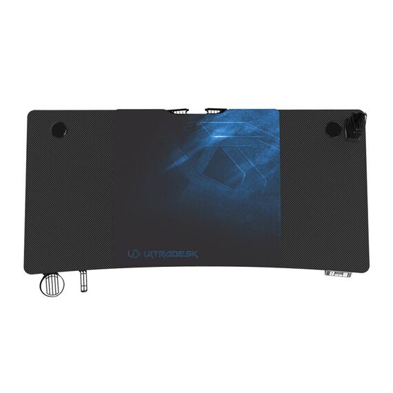 Ultradesk Level V2 Schwarz, Blau, Farbe: Schwarz, Blau, 8 image