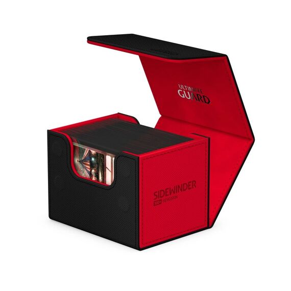 ULTIMATE GUARD Sidewinder 100+ Kartenhalter, Farbe: Schwarz, Rot, 2 image