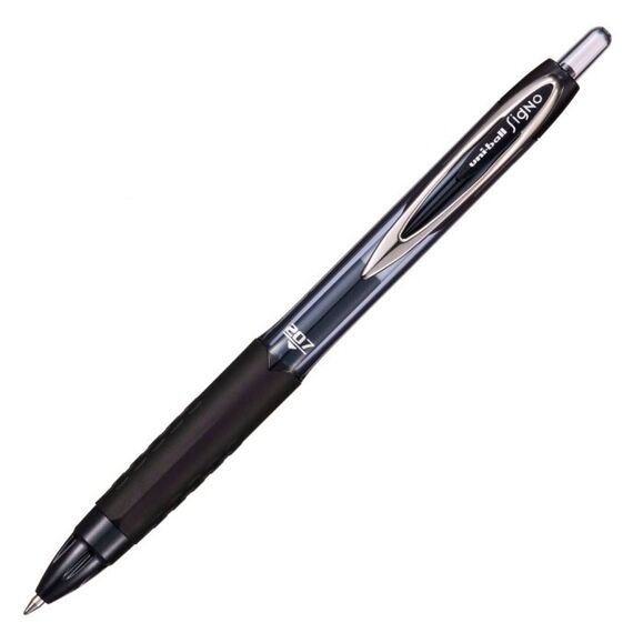 Uni-Ball Signo ECO Anklippbarer versenkbarer Stift Schwarz, Farbe: Schwarz