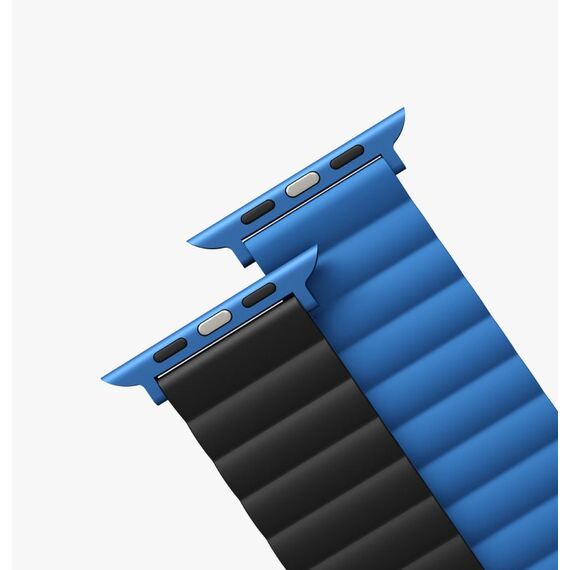 Uniq Revix Gurt Schwarz, Blau Silikon, Edelstahl, Farbe: Schwarz, Blau, 6 image