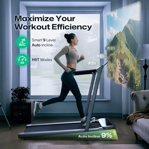 Urevo FoldiMix 5L Pro Smart Laufband 400 x 1200 mm 13,4 km/h, 12 image