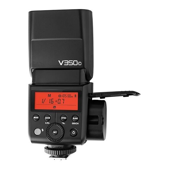 Godox V350C Kamerablitz Kompaktes Blitzlicht Schwarz, 2 image