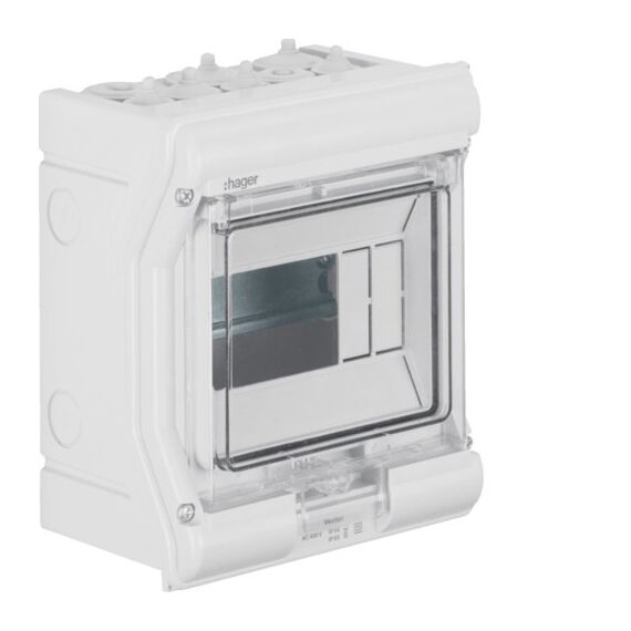 Hager VE106A Elektrische Abdeckung Kunststoff IP5X