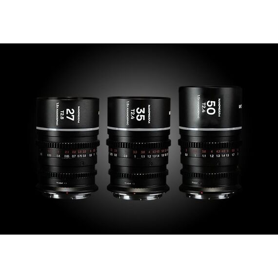 Laowa Nanomorph 1.5X Anamorphic MILC Kinoobjektiv Schwarz