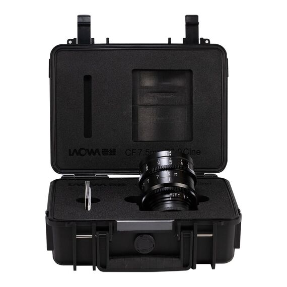 Laowa 7.5mm T2.9 Zero-D S35 Cine Kinoobjektiv Schwarz, 2 image