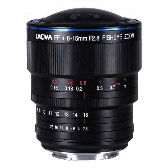 Laowa 8-15mm f/2.8 FF Zoom Fisheye Makroobjektiv Schwarz