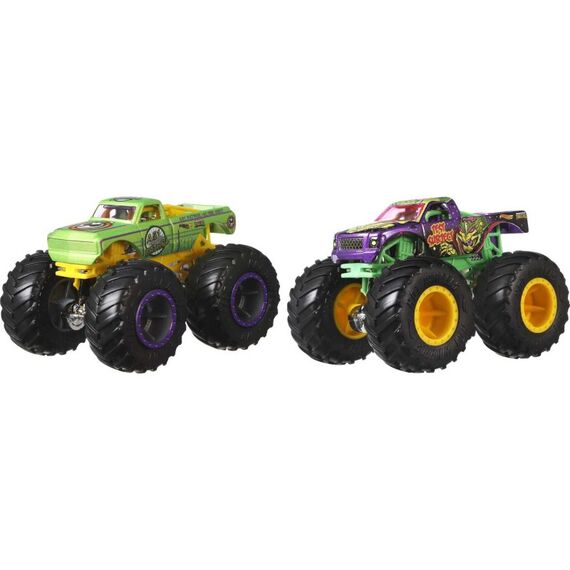 Hot Wheels Monster Trucks 1:64 Die-Cast 2er-Pack Sortiment, 3 image