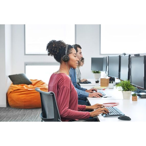 Logitech Zone Wired UC Kopfhörer Kabelgebunden Kopfband Anrufe/Musik USB Typ-C Graphit, 9 image