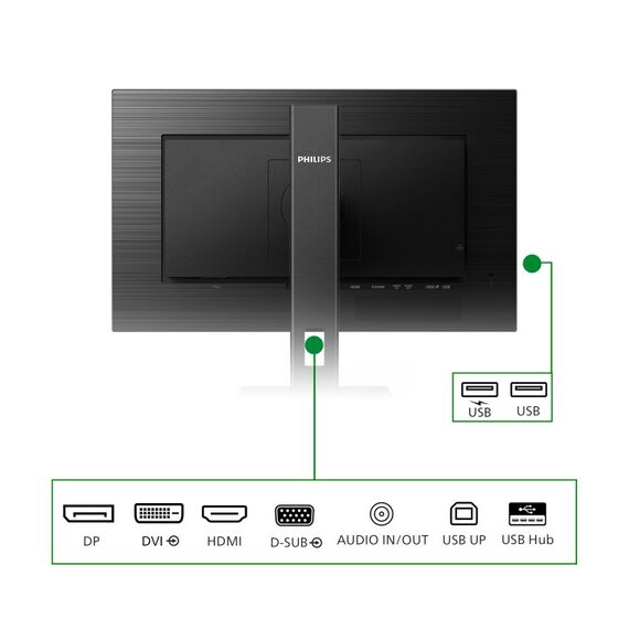 Philips B Line 272B1G/00 Computerbildschirm 68,6 cm (27") 1920 x 1080 Pixel Full HD LED Schwarz, 4 image