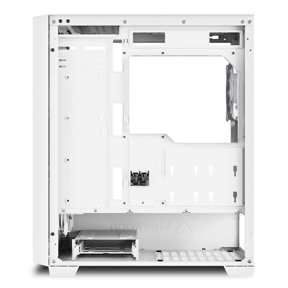 Sharkoon REBEL VS8 RGB White Midi Tower Weiß, Farbe: Weiß, 5 image